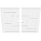 Ekena Millwork Knox Architectural Grde PVC Contemporary Ceiling Medallion, Two Piece, 30"OD x 3"ID x 10 1/2"C x 1"P CMP30KX2-03000 - alternate 3